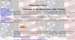 Desktop Screenshot of massgunclubs.org